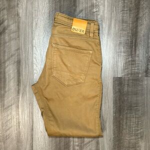 DU/ER Slim Men's Jeans in Khaki